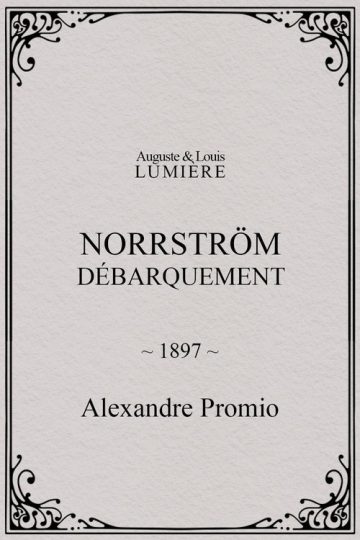 Norrström : débarquement