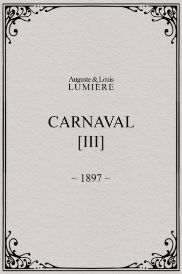 Carnaval, [III]