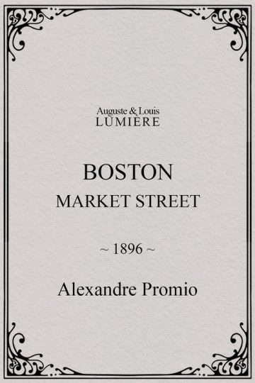 Boston, Market street