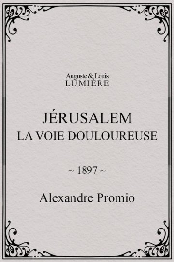 Jérusalem : la voie douloureuse