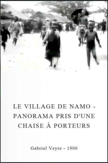 Le village de Namo – Panorama pris d’une chaise à porteurs