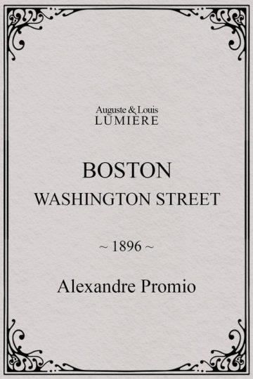 Boston, Washington street